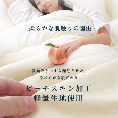 大牟田市生産 合繊敷き布団 シングルロング 固綿入2.8kg 100×210cm アイボリー