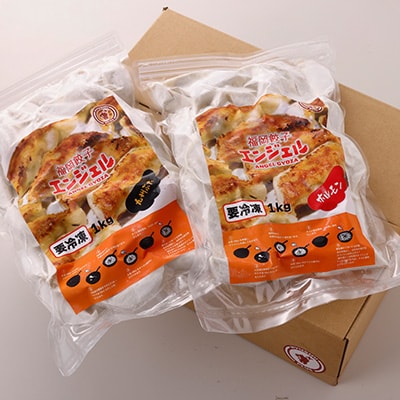 エンジェル餃子　ホルモン餃子(50個)+九州ぶた餃子(50個)【配送不可地域：離島】