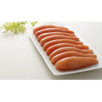 かねふく 【無着色】辛子明太子(一本物)400g (大牟田市)【配送不可地域：離島】