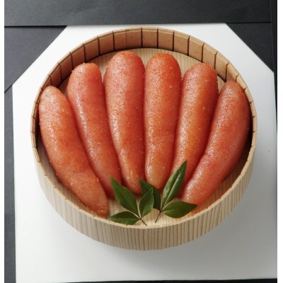 かねふく【無着色】樽入り辛子明太子 450g(大牟田市)【配送不可地域：離島】