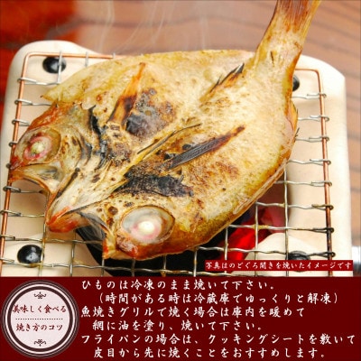 【無添加・天日干し・手造り】甘鯛・のどぐろがセットの豪華な旬のひもの詰め合わせ(8枚入)【配送不可地域：離島】