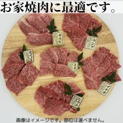 博多和牛A4ランク以上希少部位おまかせ6種セット420g(70g×6種)(大牟田市)【配送不可地域：離島】
