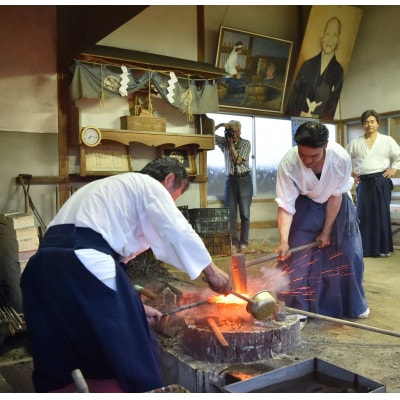 【刀匠四郎國光一門】日本刀古式鍛錬見学