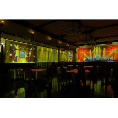 三井港倶楽部　プロジェクションマッピング　ディナー　ペアチケット