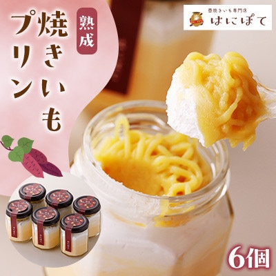 熟成焼きいもプリン(6個)【配送不可地域：離島】
