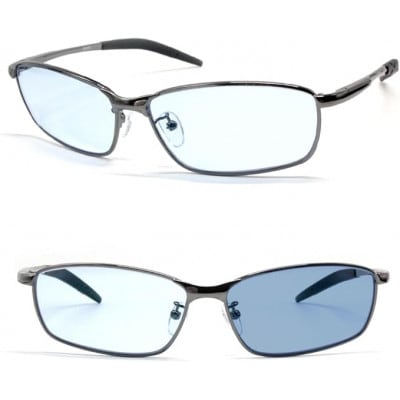 [ネオコントラスト]調光サングラス スポーティーフレーム・ダークシルバー　型番:S510S-PHN