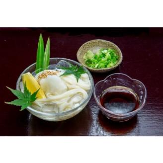 筑後うどんと濃縮だしセット_福岡県産 筑後うどん と 濃縮だし セット 麺 100g(50g×2束)×6袋_Bu015