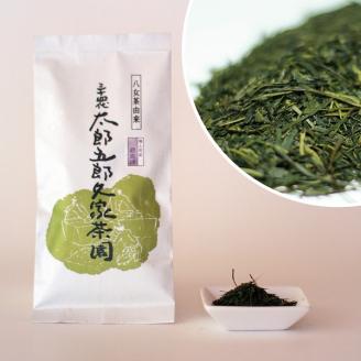 極上煎茶 最高峰 三十四代 太郎五郎久家茶園 100g×3袋_極上煎茶 最高峰 三十四代 太郎五郎久家茶園 100ｇ × 3袋 ふくよか 味わい くつろぎ 露地栽培 職人 味 こだわり 深い コク 濃厚 甘み 600年 歴史 カテキン ポリフェノール お茶 日本茶 煎茶 緑茶 お取り寄せ ご当地茶 福岡県 久留米市 送料無料_Ex205