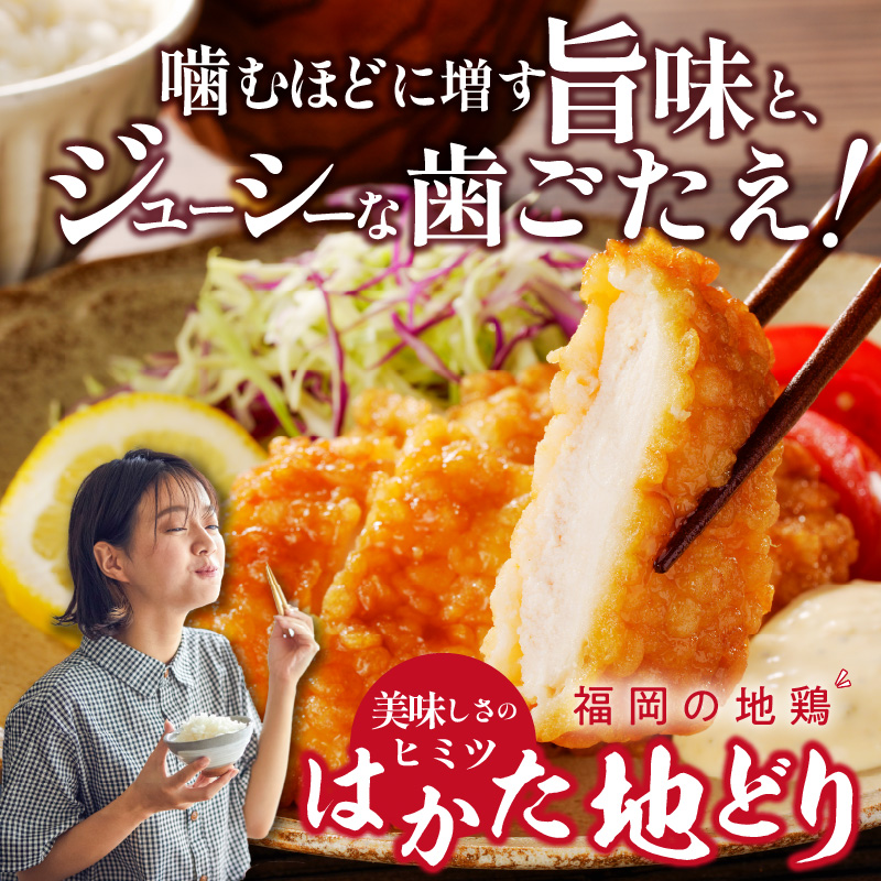 はかた地どり　チキン南蛮1000g_チキン南蛮 200g × 5パック 計 1000g 福岡県産 地鶏 手間なし 電子レンジ 簡単 調理 サクサク 揚げたて おかず おつまみ 鶏肉 肉 加工品 食品 冷凍 グルメ お取り寄せ お取り寄せグルメ 福岡県 久留米市 送料無料_Ax130