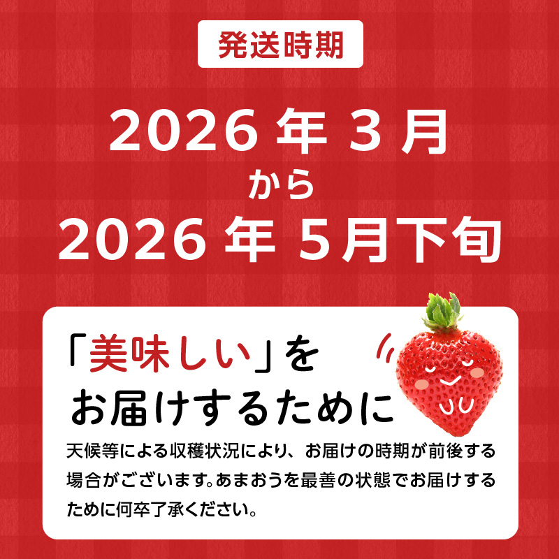 【数量限定】【訳あり】ファミリー向け あまおう約270g×2パック_あまおう 270g 2パック 国産 福岡県産 ブランドいちご アフター保証 食べ方いろいろ 甘い 果物 フルーツ ストロベリー 苺 エコファーマー認定農家 お取り寄せ スイーツ デザート 家庭用 福岡県 久留米市 送料無料_Fi068 2パック