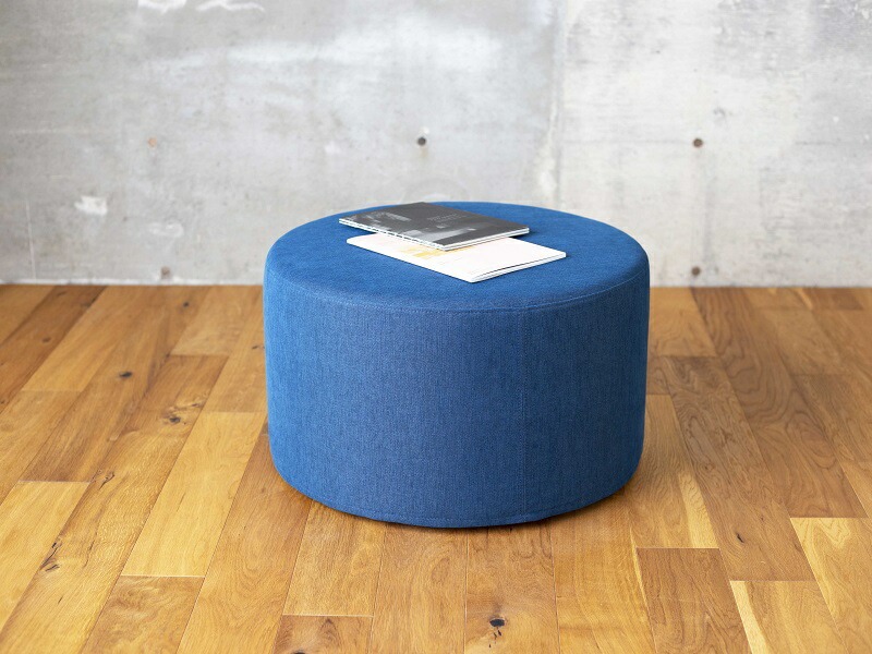 【選べるカラー】ROUND STOOL （ラウンドスツール）直径61cm 　色々な使い方で楽しめる　 1人掛け用 スツール_ROUND 61 Class I 国産 ソファ オリジナル 1人掛け サイドテーブル 鞄置き ブランド スツール 丸 腰掛 フッ素コーティング おしゃれ 椅子 家具 リビング 株式会社 ヌースプロジェクツ 福岡県 久留米市 送料無料_Qd016