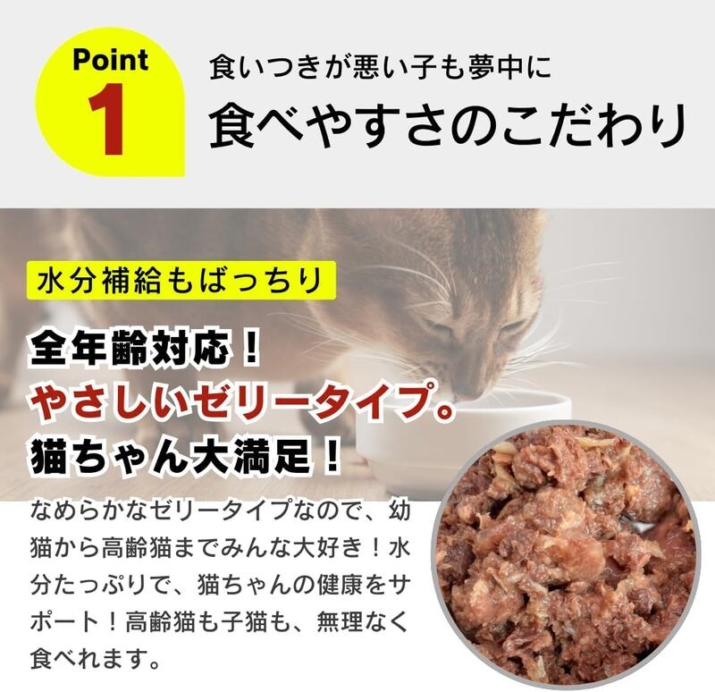 【隔月6回 定期便】金かつお 猫用パウチ（シラス入り）160g×48袋 _ 定期便 隔月 全6回 金かつお 猫用 パウチ 160g × 48袋 × 6回 シラス入り 全年齢 対応 やさしい ゼリータイプ 水分補給 まぐろ かつお 健康維持 ウェットフード おやつ キャットフード 福岡県 久留米市 _Tk094-01 シラス入り