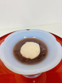 茶房【古蓮】 こだわりの無添加手作り アイスクリーム＆ぜんざいセット_アイスクリーム 8個 ぜんざい 3袋 セット あまおう 抹茶あずき チョコ バニラあずき バニラ 抹茶 手作り クリームぜんざい おすすめ アレンジ 素材 こだわり お菓子 アイス おやつ デザート 茶房 古蓮 冷凍 お取り寄せ 福岡県 久留米市 送料無料_Dw031