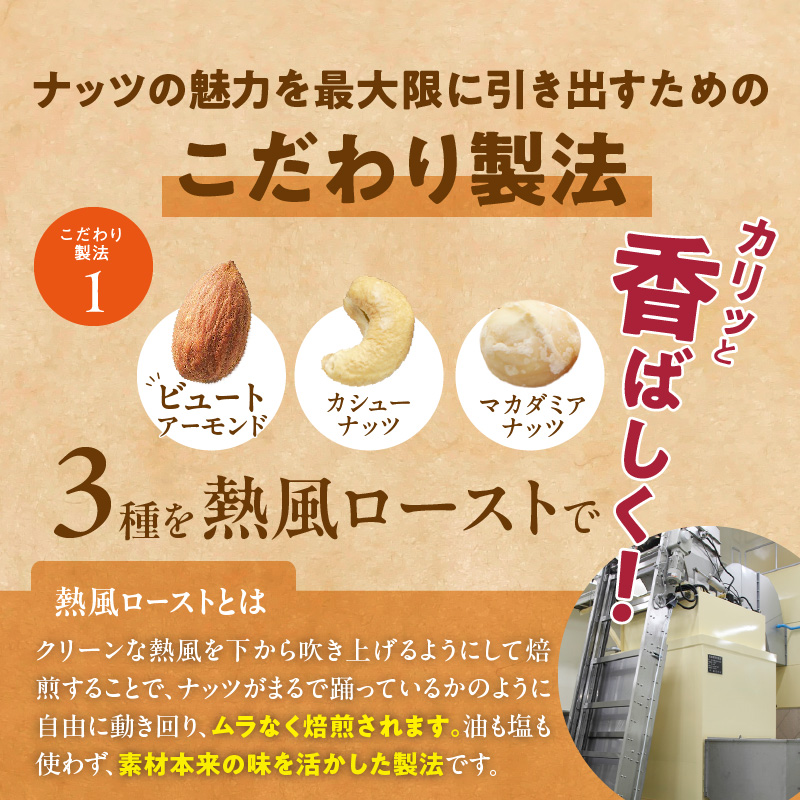 ミックスナッツ4種セット 400g(400g×1袋) アーモンド・カシューナッツ・生くるみ・マカダミアナッツ_ミックスナッツ 4種 400g 工場直送 自家焙煎 小分け 素焼き マカダミアナッツ アーモンド カシューナッツ くるみ ナッツ ビュート種 無塩 無油 ノンオイル チャック付き おつまみ お菓子 福岡県 久留米市 送料無料_Ca544 計400g(400g×1袋)