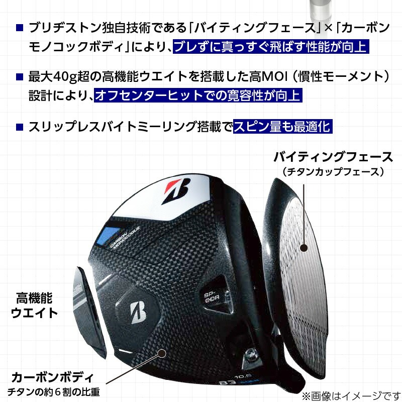 B3MAX DRIVER（SPEEDER NX GOLD　50モデル）_ロフト 9.5 _ ブリヂストン ゴルフ クラブ ドライバー B3 マックス スピーダー ゴールド モデル ロフト ゴルフ用品 スポーツ シャフト 硬さ 長さ バランス カスタム カスタムメイド モノコック ブレずに飛ばす 高慣性モーメント設計 送料無料 久留米市 _Nx173