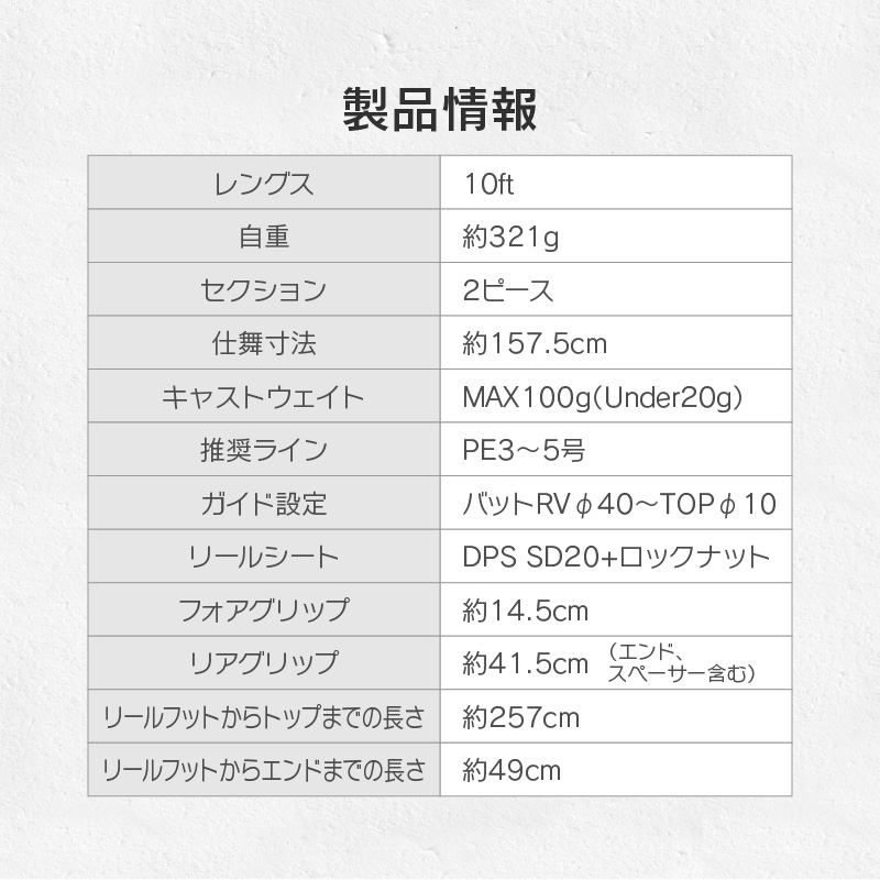 釣竿（UC10ProLR）_FCLLABO UC10ProLR ロッド 釣竿 10ft 約321g 2ピース 推奨ライン PE3 ～ 5号 青物 青物釣り 青物竿 操作性 軽い 軽量 使いやすい 釣り竿 釣具 釣り具 フィッシング お取り寄せ 福岡県 久留米市 送料無料_Qx061