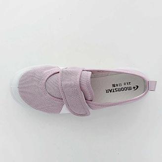 MS大人の上履き02 ラベンダー_大人の上履き 靴 室内 シューズ 履きやすい 入院 軽い運動 リハビリ デイサービス 室内作業 軽量 簡単 洗える 施設 室内履き Ag+ 抗菌 防臭 ムーンスター 大人用 福岡県 久留米市 送料無料_Ls014