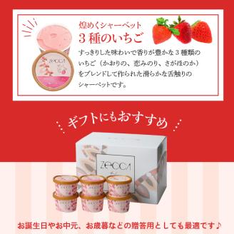 いちごジェラート詰め合わせ(6個入り)_いちご ジェラート 詰め合わせ 100ml 3種類 × 2個 合計 6個 プレミアムいちごミルク ヨーグルトホワイトショコラ 煌めくシャーベット こだわり あまおう 紅ほっぺ かおりの 恋みのり さがほのか アイス デザート お取り寄せ 福岡県 久留米市 送料無料_Dw013