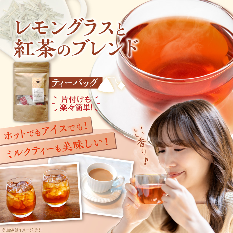紅茶3種セット _ 紅茶 リーフタイプ 1袋 ティーバッグ レモングラス ブレンド 各10パック 3種 セット 国産 栽培期間中 農薬不使用 こだわり 栽培 ベニフウキ 茶葉 手摘み 手軽さ 美味しさ カップ 水筒 急須 お家 オフィス 八女茶 お取り寄せ 福岡県 久留米市 送料無料 _Ex232