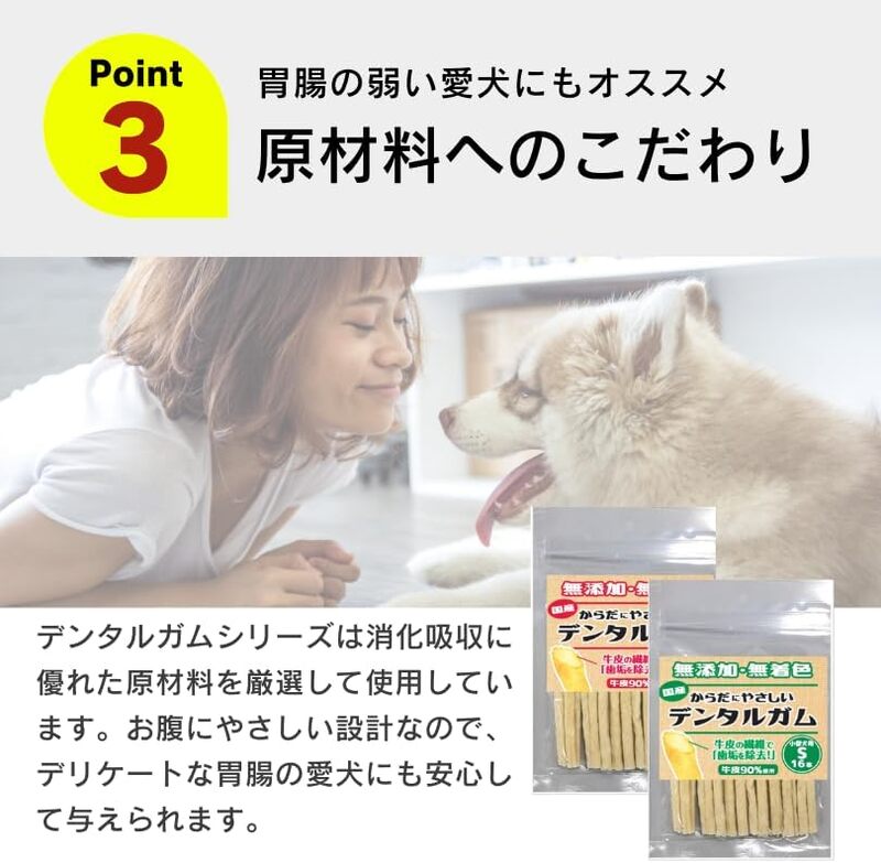 からだにやさしいデンタルガム 超小型犬用 SS 22本×60袋_からだにやさしい デンタルガム 60袋 超小型犬用 SS 22本入り 歯磨き効果 健康 歯 歯茎 サポート 国産 牛皮 血行促進効果 お腹にやさしい デンタルケア ストレス解消 犬 福岡県 久留米市_Pf076-01 超小型犬用