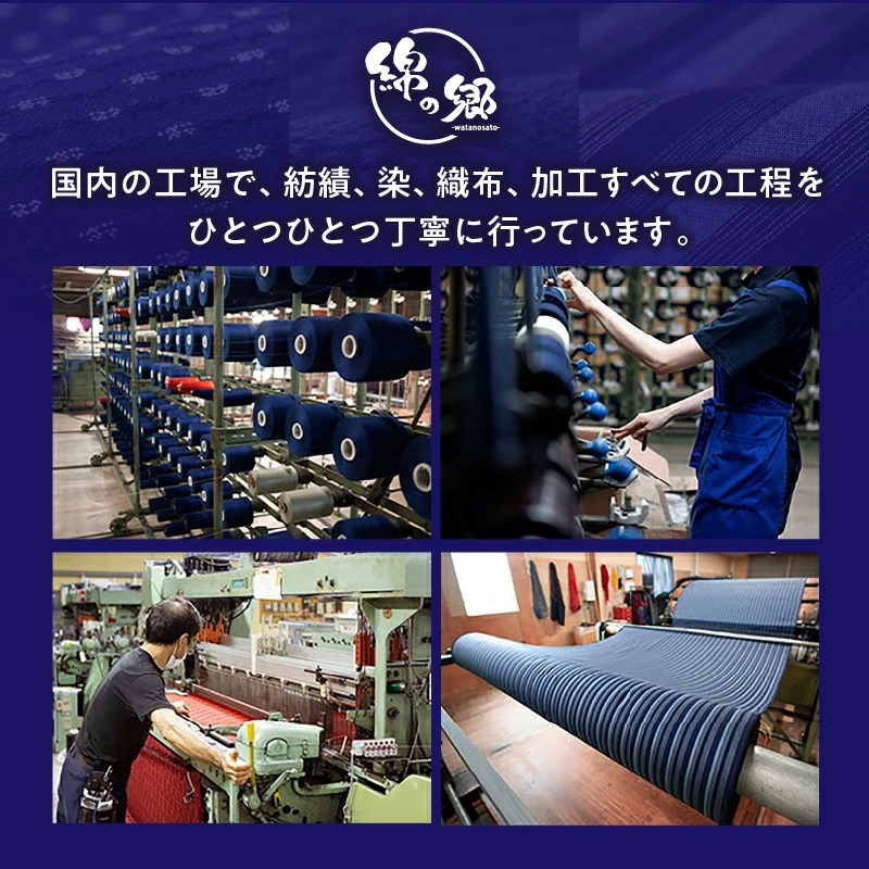 久留米ちぢみ織もんぺ【紺無地】L_久留米 ちぢみ織 女性用 もんぺ 紺無地 L 選べる 柄 サイズ 久留米織 綿100% 乾き 早い 透けない ポケット 裾ゴム 部屋着 普段履き 農作業 ヒップ回り ワタリ ゆったり 楽 リピーター ズボン おしゃれ モダン 福岡県 久留米市 送料無料_Qk015-2 L