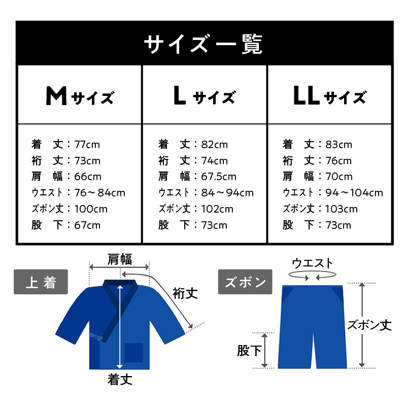 日本製 作務衣 メンズ 久留米産 紬織 綿100％（カラー紺）M_作務衣 メンズ 上下セット 上着 パンツ 日常着 紬織 久留米織 綿100% カラー紺 選べる M 日本製 綿100% 普段着 作業着 部屋着 ルームウェア 制服 海外 人気 父の日 ギフト 敬老の日 プレゼント リピーター おしゃれ モダン 福岡県 久留米市 送料無料_Qm015-1 M