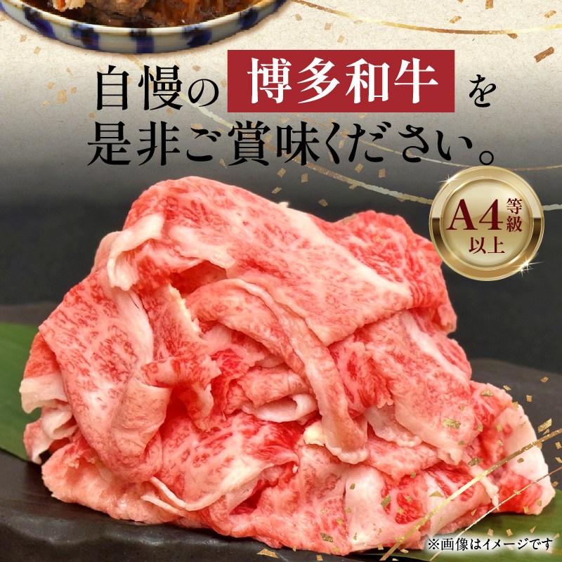 博多和牛切り落とし 500g×2パック　6回定期便 _Tk063 6回定期便