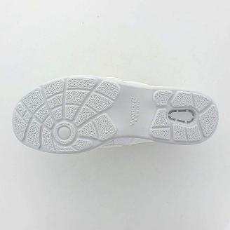 MS大人の上履き02 ホワイト_大人の上履き 靴 室内 シューズ 履きやすい 入院 軽い運動 リハビリ デイサービス 室内作業 軽量 簡単 洗える 施設 室内履き Ag+ 抗菌 防臭 ムーンスター 大人用 福岡県 久留米市 送料無料_Ls013