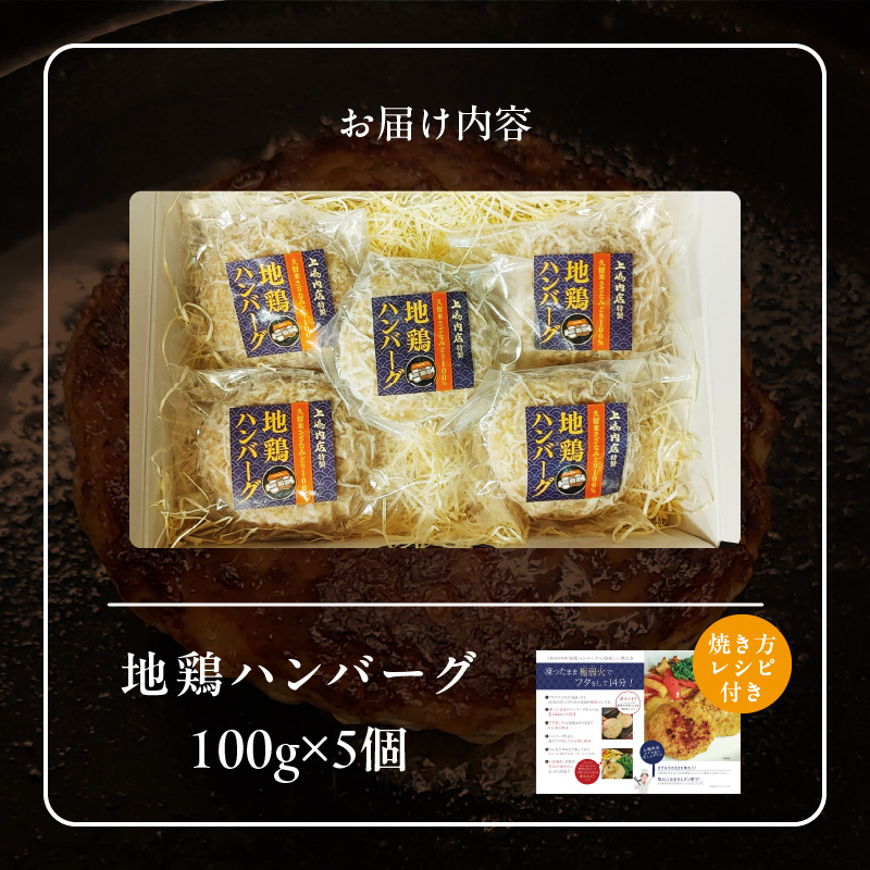 地鶏ハンバーグ_地鶏ハンバーグ_Ax404