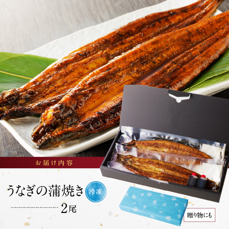 うなぎの蒲焼き2尾セット_皮はパリッと身はジューシー 鰻 蒲焼き 2尾 タレ 南九州産うなぎ こだわり製法 真空パック 冷凍 柳栄館 食品 加工品 国産うなぎ うな丼 うな重 ひつまぶし 土用 丑の日 湯せん レンジ お取り寄せ 福岡県 久留米市 送料無料_Cu015