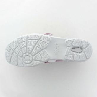 MS大人の上履き02 ラベンダー_大人の上履き 靴 室内 シューズ 履きやすい 入院 軽い運動 リハビリ デイサービス 室内作業 軽量 簡単 洗える 施設 室内履き Ag+ 抗菌 防臭 ムーンスター 大人用 福岡県 久留米市 送料無料_Ls014