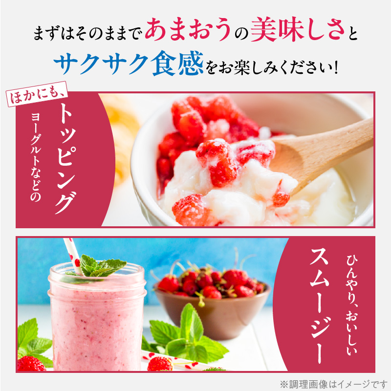 福岡県産 冷凍あまおう 摘みたて 1,500g(500g×3パック)_福岡県産 冷凍 あまおう 摘みたて 1,500g 500g × 3パック デザート 果物 いちご いちごの王様 冷凍いちご 食べ方いろいろ ヨーグルト アイス ジャム シャーベット スムージー ケーキ ドリンク お取り寄せ お取り寄せスイーツ 福岡県 久留米市 送料無料_Fi036