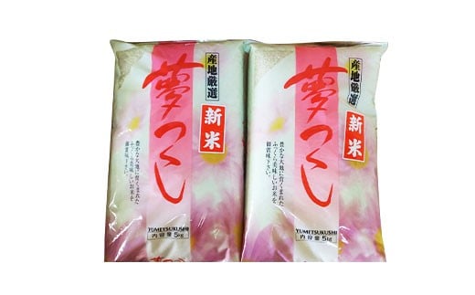 【令和7年産】福岡県産「夢つくし」 5kg×2袋 計10kg