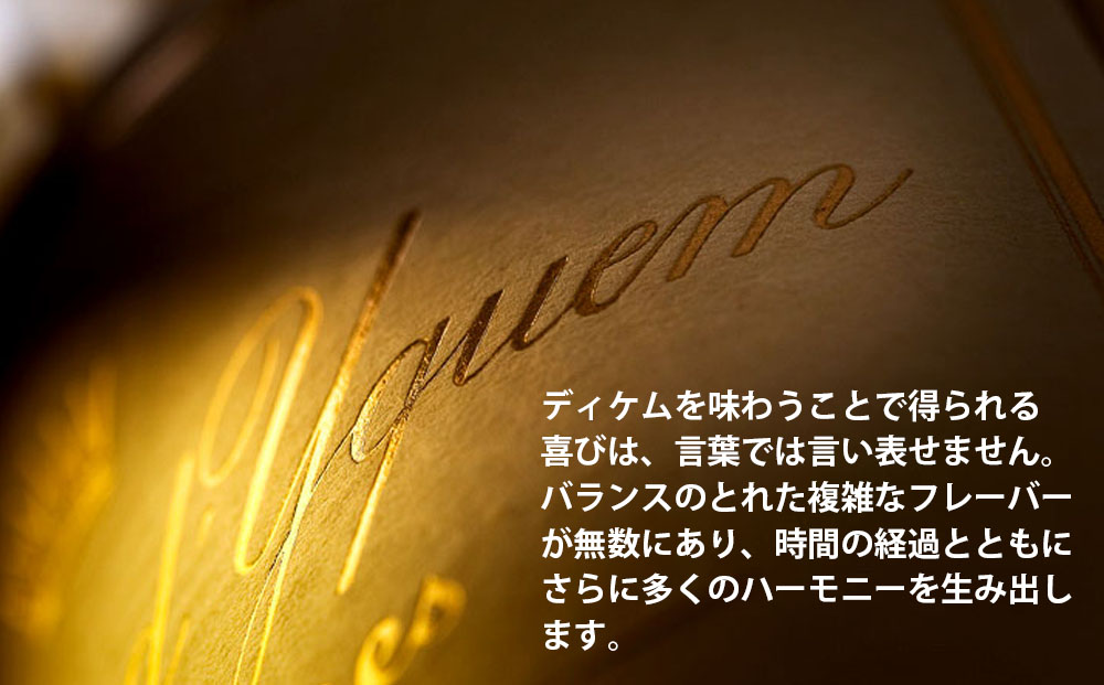 福智山ダム熟成 最高峰 貴腐ワイン白 シャトーディケム 2021年 750ml×1本 FD181 熟成ワイン ワイン 酒 お酒