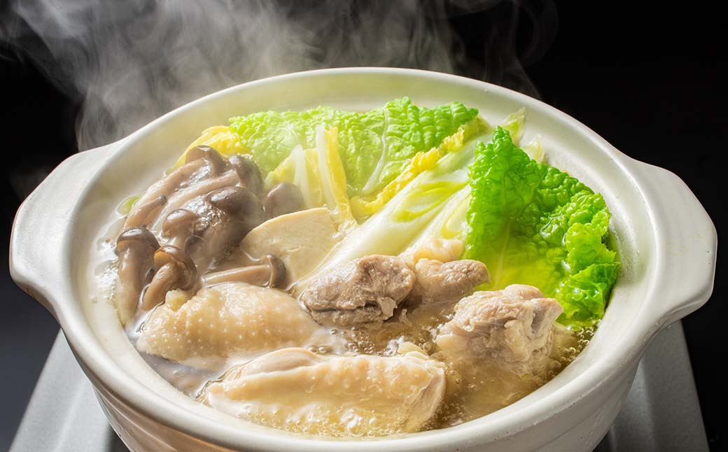 福岡限定！はかた地どり 美人水炊き セット 2～3人前