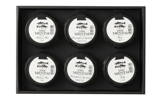 THE MENTAI 4種 40g×6個 計 240g 明太子 辛子明太