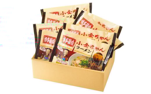 博多屋台「小金ちゃん」ラーメン 16食入り (2食×8袋) とんこつスープ