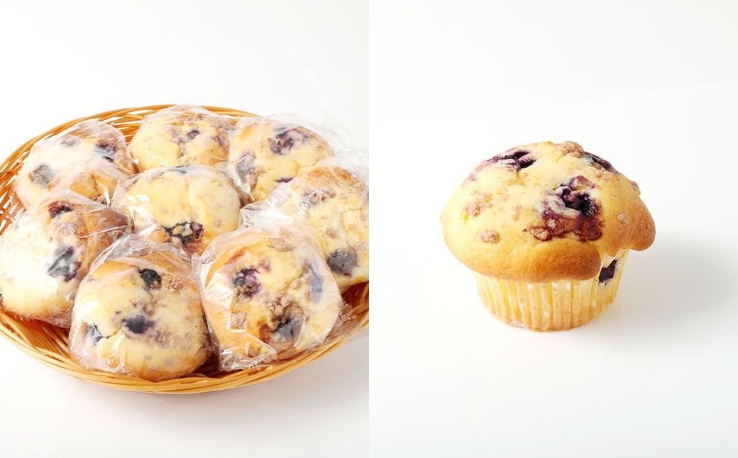 ブルーベリークリームチーズマフィン