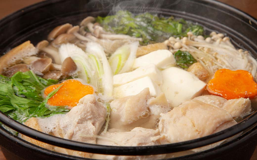 福岡限定！はかた地どり 水炊きセット 3～4人前