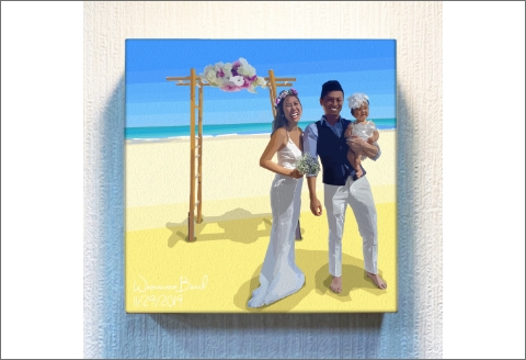 【J-052】オリジナルキャンバスプリント