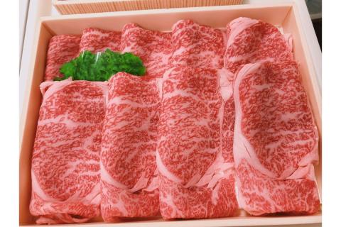 【E-085】＜なかむら謹製＞【博多和牛】黒毛和牛肩ロースしゃぶしゃぶ用うす切り800g