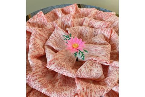 【J-060】＜なかむら謹製＞【博多和牛】黒毛和牛ロースすき焼き用うす切り1.2kg