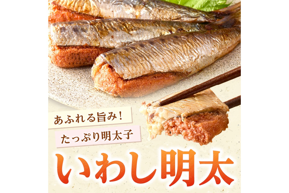 【A8-077】いわし明太 12尾