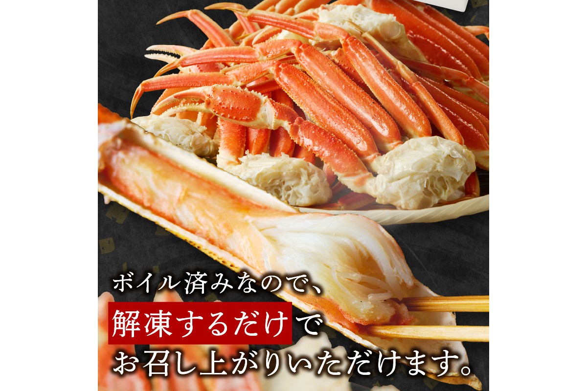 【D5-051】ボイルずわいがにセクション3Lサイズ(約2kg)