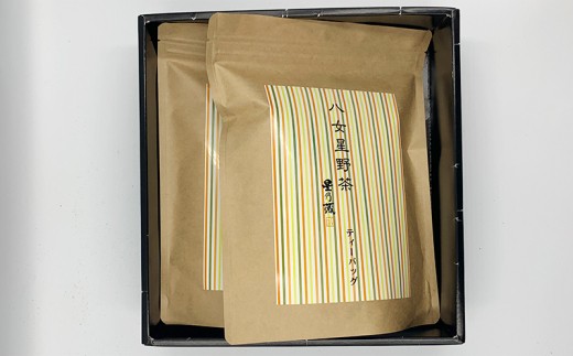 【B-164】福岡県産八女星野ティーバッグ100個