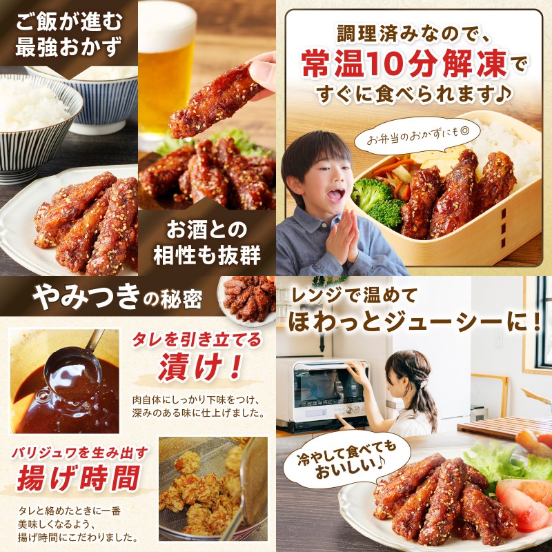 【B3-055】＜とりいち＞の手羽スティック(ぴり辛) 5パック