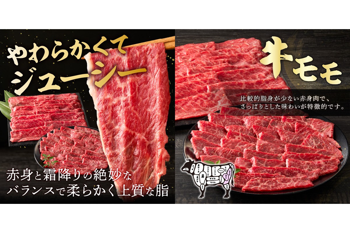 【C2-019】博多和牛 モモ焼肉用・スライス