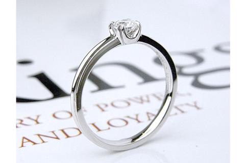 【N10-001】婚約指輪 フルール