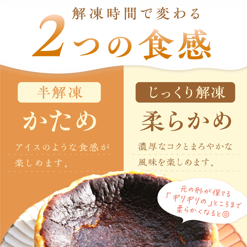 【A5-479】バスクチーズケーキ