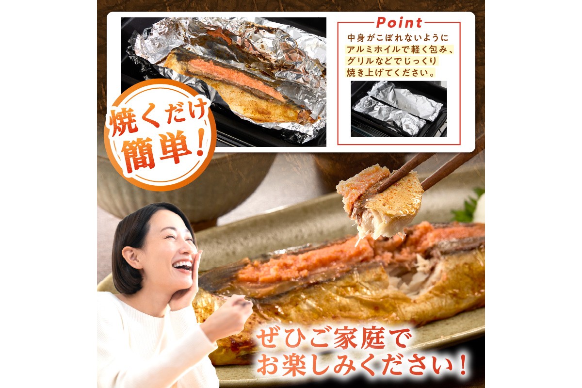 【A6-034】さば明太 6尾